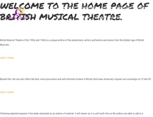 Tablet Screenshot of musical-theatre.net